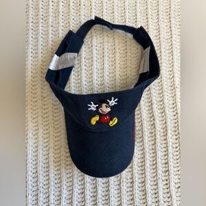 Walt Disney World Mickey Mouse Youth Adjustable Visor Hat Embroidered